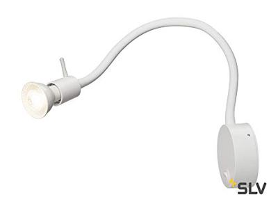 SLV Flexibele leeslampDio Flex wit - 1002607
