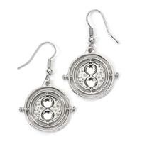 Harry Potter Earrings Time Turner (Silver Tone) - thumbnail