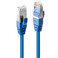 LINDY 45641 RJ45 Netwerkkabel, patchkabel CAT 6 S/STP 0.50 m Blauw 1 stuk(s) - thumbnail