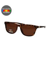 Spectrum polarized zonnebril rechthoek tortoise bruin dames - thumbnail