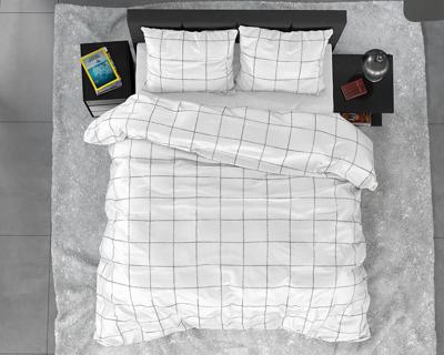 Dreamhouse Deep check White 140 x 220 cm