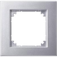 Merten 486160 Afdekking Frame System M Aluminium 1 stuk(s) - thumbnail