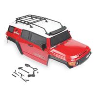 FTX - Outback Geo 4X4 Assembled Body W/Accessories - Red (FTX9945R) - thumbnail