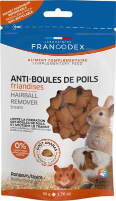 FRANCODEX Anti-Hooking Traktatie - Konijn traktatie - 50g