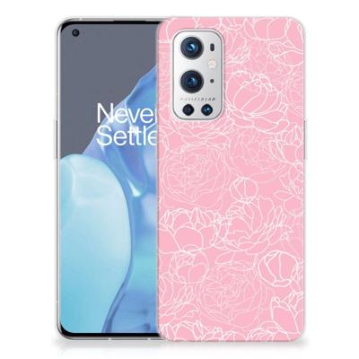OnePlus 9 Pro | TPU Case | White Flowers