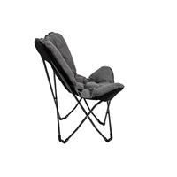 Bo-Camp Urban Outdoor Grainger vlinderstoel - Antraciet - thumbnail