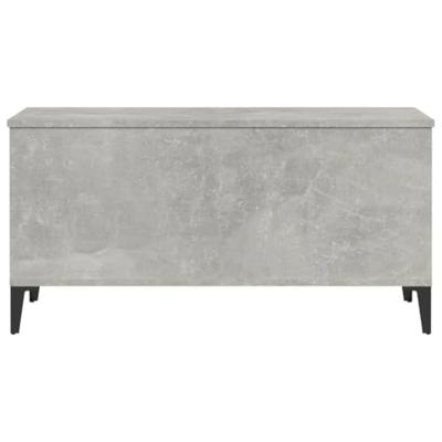 Salontafel 90x44,5x45 cm bewerkt hout betongrijs Salontafel 90x44,5x45 cm bewerkt hout betongrijs