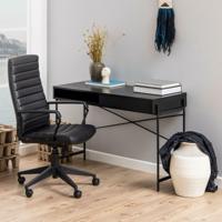 Bendt Bureau 'Mick' 110 x 50cm, kleur Zwart - thumbnail