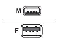 Equip USB 2.0 Verlenging A->A 5m S/B zwart - thumbnail