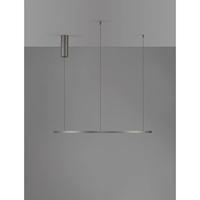 Lyora Ronde hanglampTarquin zilvergrijs Ø 80cm - 9345607 - thumbnail