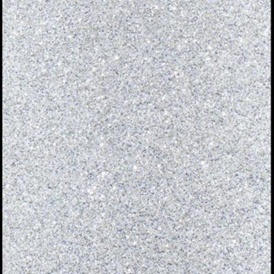 Glitterkarton folia 50x70cm 300gr 5vel zilver