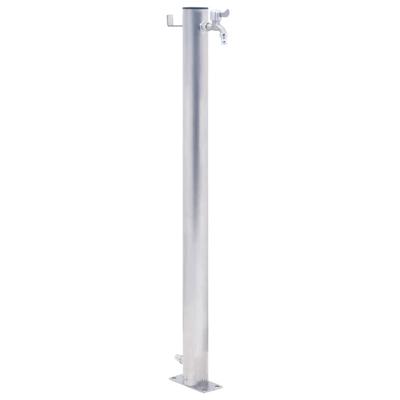VidaXL Waterzuil rond 60 cm roestvrij staal VidaXL Waterzuil rond 60 cm roestvrij staal