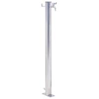 VidaXL Waterzuil rond 60 cm roestvrij staal - thumbnail