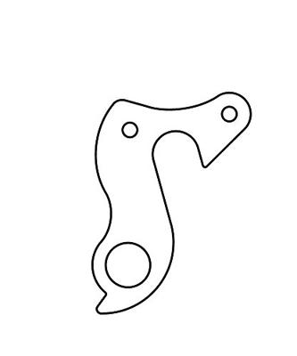 Union derailleurpad gh-060 met schroefset m4x0.7 - thumbnail