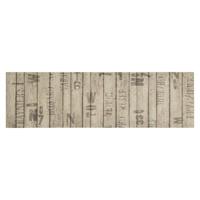 VidaXL Keukenmat wasbaar hekprint 45x150 cm fluweel - thumbnail