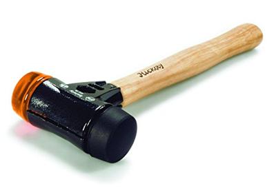 Wiha Kunststof hamer Safety | middelzacht/middelhard | met hickorysteel | rond-slagkop | 30 mm - 26434 - 26434
