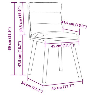 Eetkamerstoelen 4 st stof donkergroen