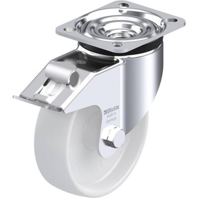 Blickle LK-PO 125G-1-FI Zwenkwiel met rem Wieldiameter: 125 mm Draagvermogen (max.): 300 kg 1 stuk(s)