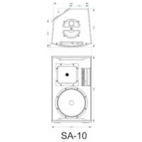 Synq SA-10 Actieve luidspreker 10 inch - thumbnail