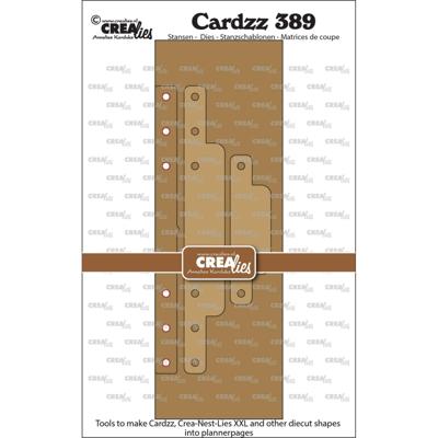 Crealies • cardzz stans maak gestanste vormen tot plannerpagina 3pcs