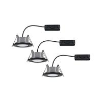 Paulmann 99991 LED-inbouwlamp LED LED vast ingebouwd 18 W Zwart (mat) - thumbnail