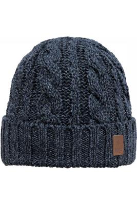 Barts Beanie Twister Turnup Navy