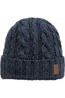 Barts Beanie Twister Turnup Navy - thumbnail