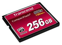 Transcend Premium 800x CF-kaart 256 GB - thumbnail