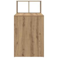 Bureau met plank Artisan Eiken 108 x 55 x 103.5 cm Bewerkt hout - thumbnail