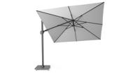 Platinum Sun & Shade zweefparasol challenger t2 300x300cm lichtgrijs - thumbnail
