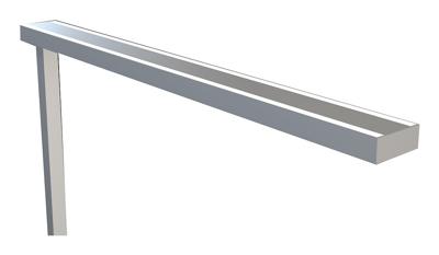 Vloerlamp unilux stratus led grijs