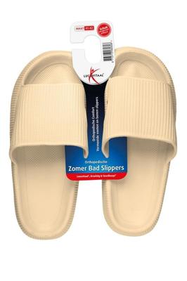 Lucovitaal Orthopedische Badslippers Maat 41-42 Beige