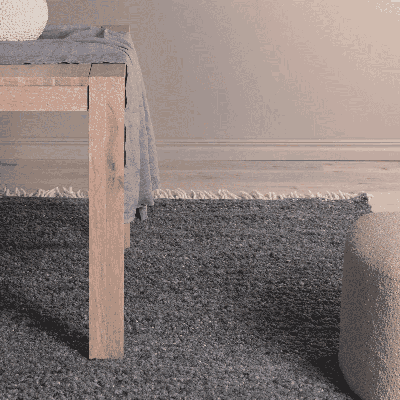 Nohr Vloerkleed 'Malary' Wol, 160 x 230cm, kleur Grijs