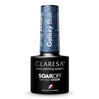 Claresa uv/led gellak 5ml galaxy blue - thumbnail