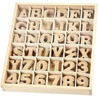 Creativ Company Https://www.cchobby.nl/houten-letters-cijfers-h-4-cm-dikte-2-5-mm-288-stuk-1-doos - thumbnail