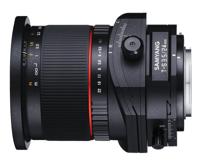Samyang 24/3,5 lens DSLR T/S Nikon F handmatige focus tilt and shift fotolens groothoeklens zwart - thumbnail