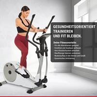 FINNLO hometrainer "crosstrainer loxon xtr" mod. 24 crosstrain.ergo loxon xtr white/silver - thumbnail