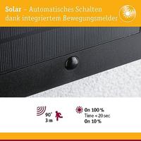 Paulmann 94725 Neda IP44 2200K Huisnummerlamp op zonne-energie Energielabel: G (A - G) 1 W Antraciet - thumbnail