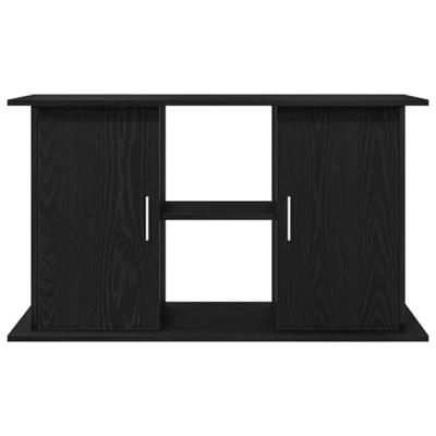 Aquariumstandaard 101x41x58 cm spaanplaat zwart eikenkleurig