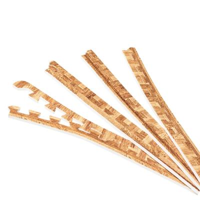 8 Eindstukken voor vloer Beschermingsmatten Lichte houtlook 8 Eindstukken voor vloer Beschermingsmatten Lichte houtlook