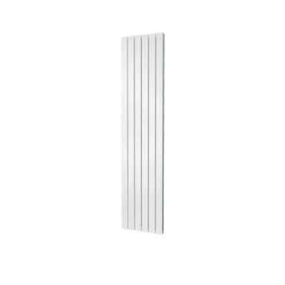 Handdoekradiator Covallina Retta enkel 1800x602mm Donker Grijs Structuur