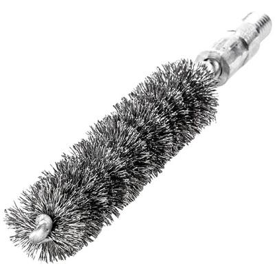 Lessmann Pijpborstel | lengte 115 mm d. 14 mm | RVS-staaldraad golvend | afzetsellengte 80 mm | 1 stuk - 500514 500514 Lessmann Pijpborstel | lengte 115 mm d. 14 mm | RVS-staaldraad golvend | afzetsellengte 80 mm | 1 stuk - 500514 500514