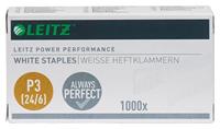 Nieten leitz p3 24/6 wit 1000st | 10 stuks - thumbnail