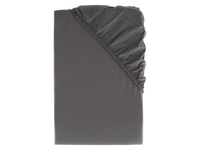 LIVARNO home Percale hoeslaken 140-160 x 200 cm (Grijs)