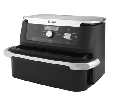 Ninja AF500EU Airfryer 2470 W Zwart, Zilver