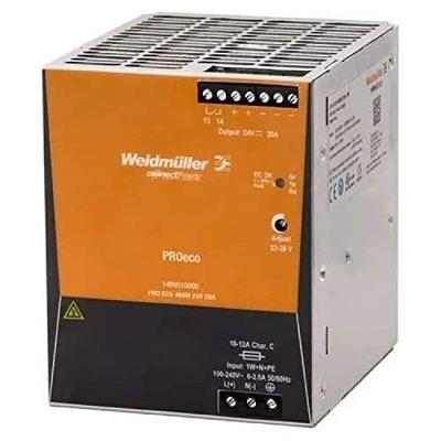 Weidmüller 1469510000 DIN-rail netvoeding 24 V/DC 20 A 480 W Aantal uitgangen:1 x Inhoud 1 stuk(s) Weidmüller 1469510000 DIN-rail netvoeding 24 V/DC 20 A 480 W Aantal uitgangen:1 x Inhoud 1 stuk(s)
