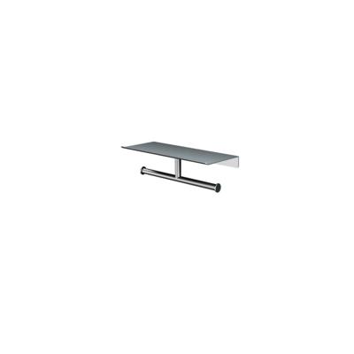 Hotbath &More Shelves - Dubbele Toiletrolhouder - Voor Planchet - RVS 316