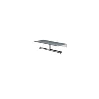Hotbath &More Shelves - Dubbele Toiletrolhouder - Voor Planchet - RVS 316 - thumbnail