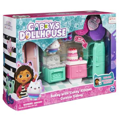 Gabby's Dollhouse Bakey With Cakey Kitchen Gabby's Dollhouse Bakey With Cakey Kitchen