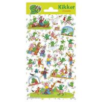 Totum Stickervel kikker en vriendjes - thumbnail
